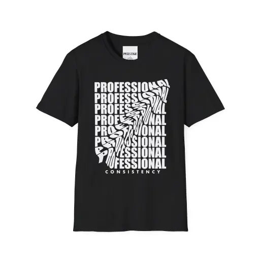 PROFESSIONAL THEMED DOWN SHOULDER SHIRT
